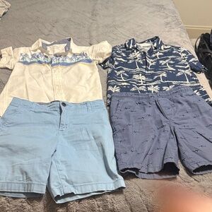 OshKosh B'gosh Kids Matching Sets - Cream, Light Blue, Navy